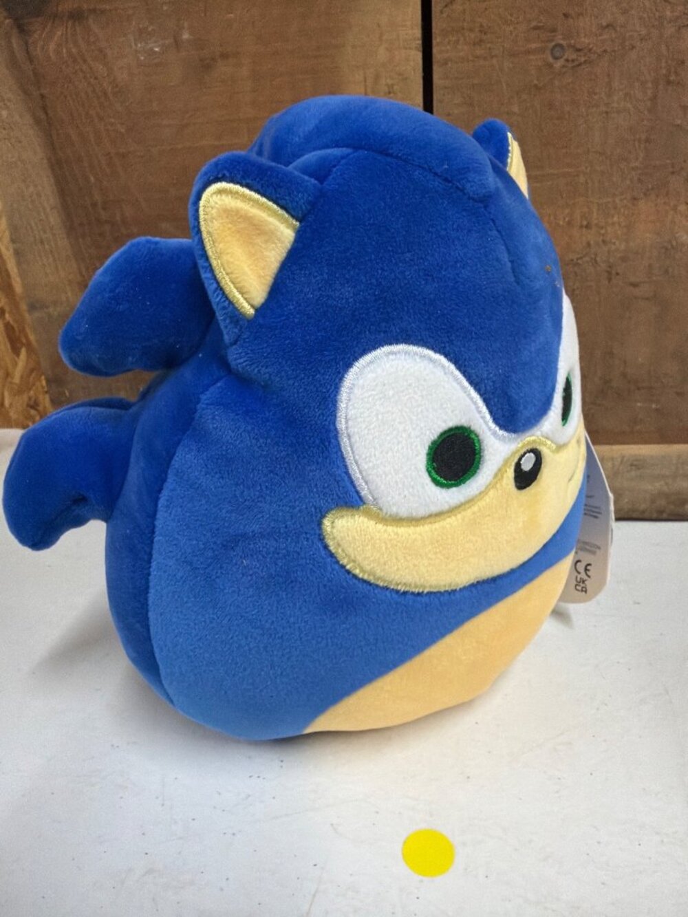 Original Squishmallows Sonic The Hedgehog Plush Blue & Gold 8 Inches - Picture 7 of 8